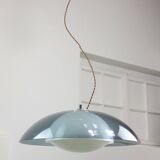 Vintage Blue Ufo Space Age Lamp from Guzzini, 1970s