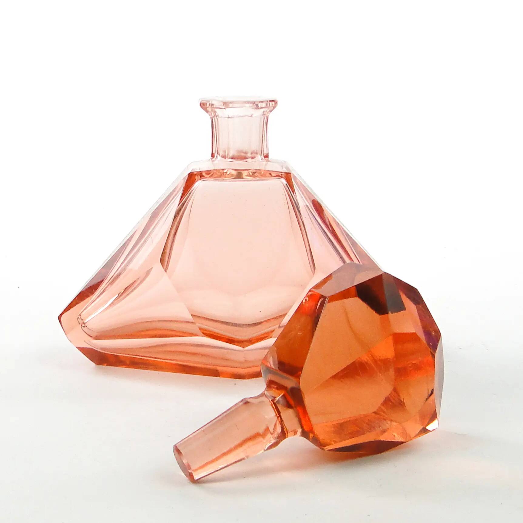 Carafe, Art Deco, crystal, Bohemia, Czechoslovakia, 1930s