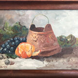 Still life with orange