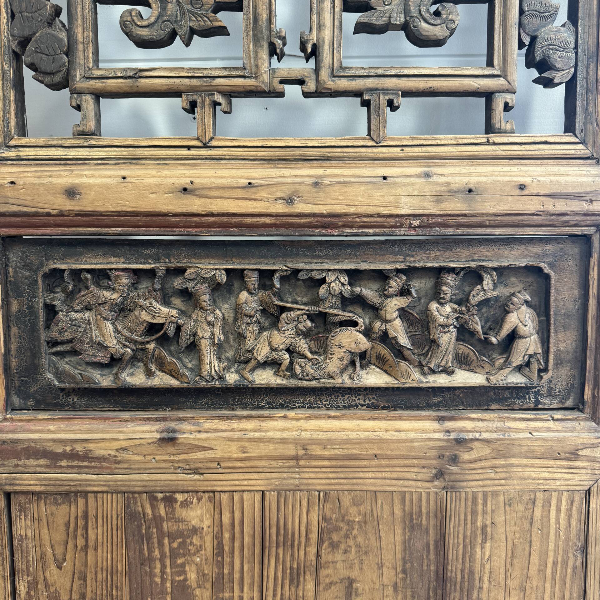 Suzhou - Ancient Chinese gate in pine no. 2