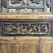 Suzhou - Porte chinoise ancienne en pin n°2