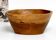 Olive wood salad bowl signed Dubosq