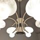 Space age Sputnik chandelier with 6 lights, 50s-60s