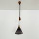 Oak Pendant Lamp with Counterweight by Uno and Östen Kristiansson