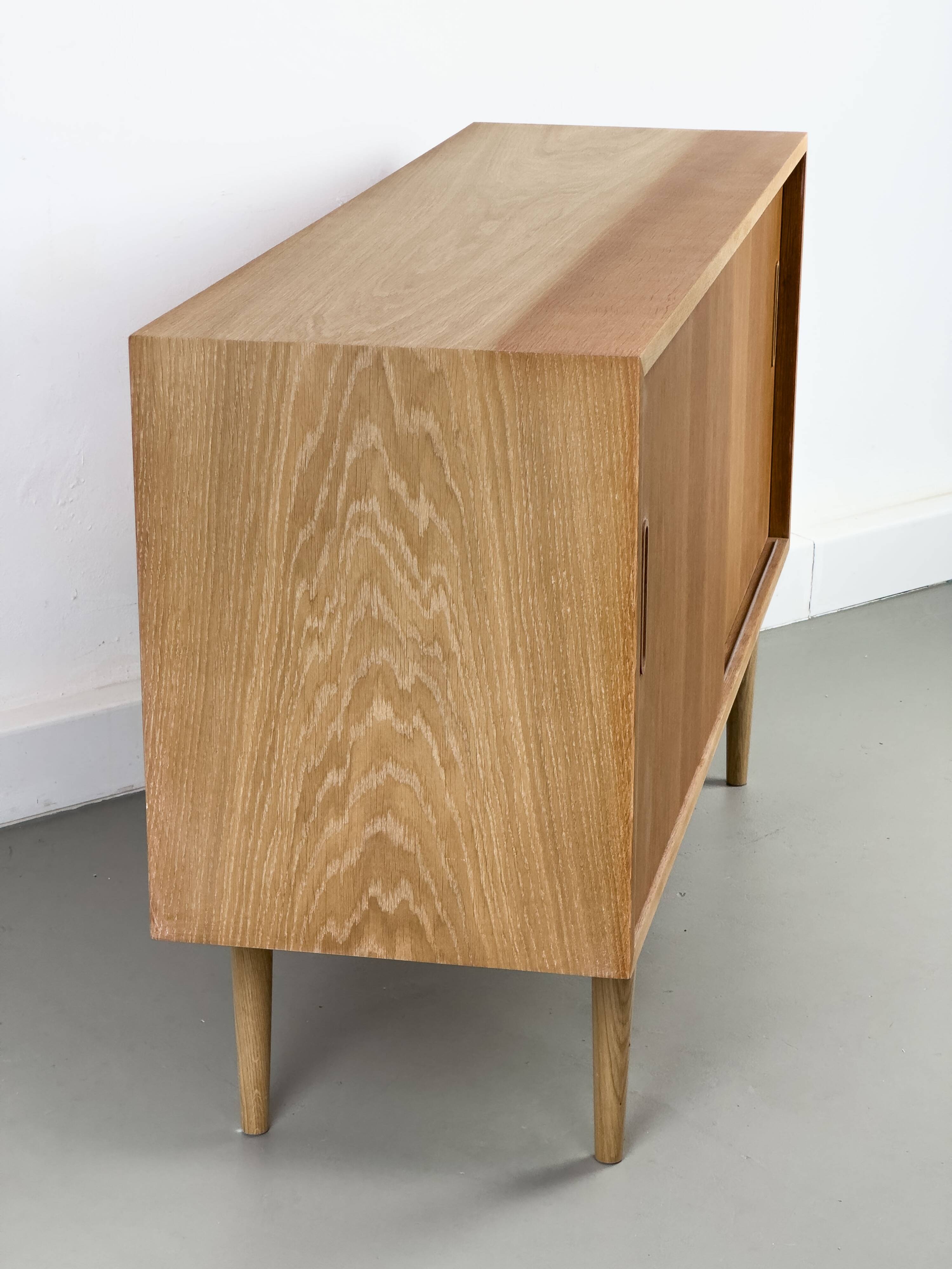 Danish Oak Sideboard by Carlo Jensen for Hundevad & Co., 1960s