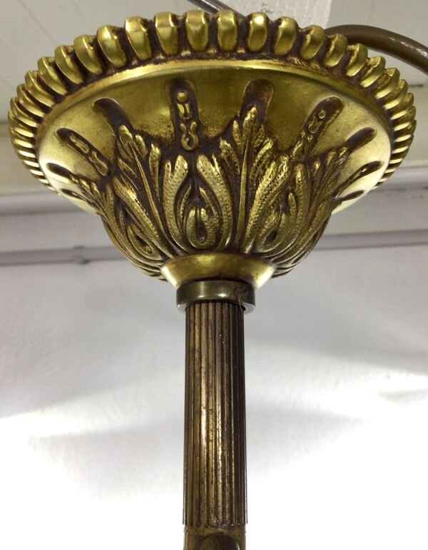 Lustre en bronze 12 lumières