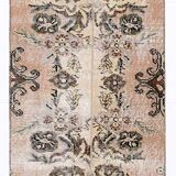 2x9 Rug For Floral Green Turkish Vintage Runner Rug, 64x279Cm SKU 24965