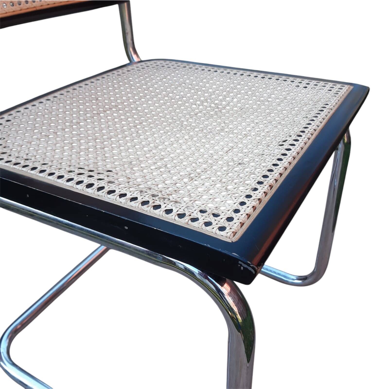 Cesca chair in solid wood and natural cane