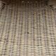 Chaises fauteuils rotin vintage années 70