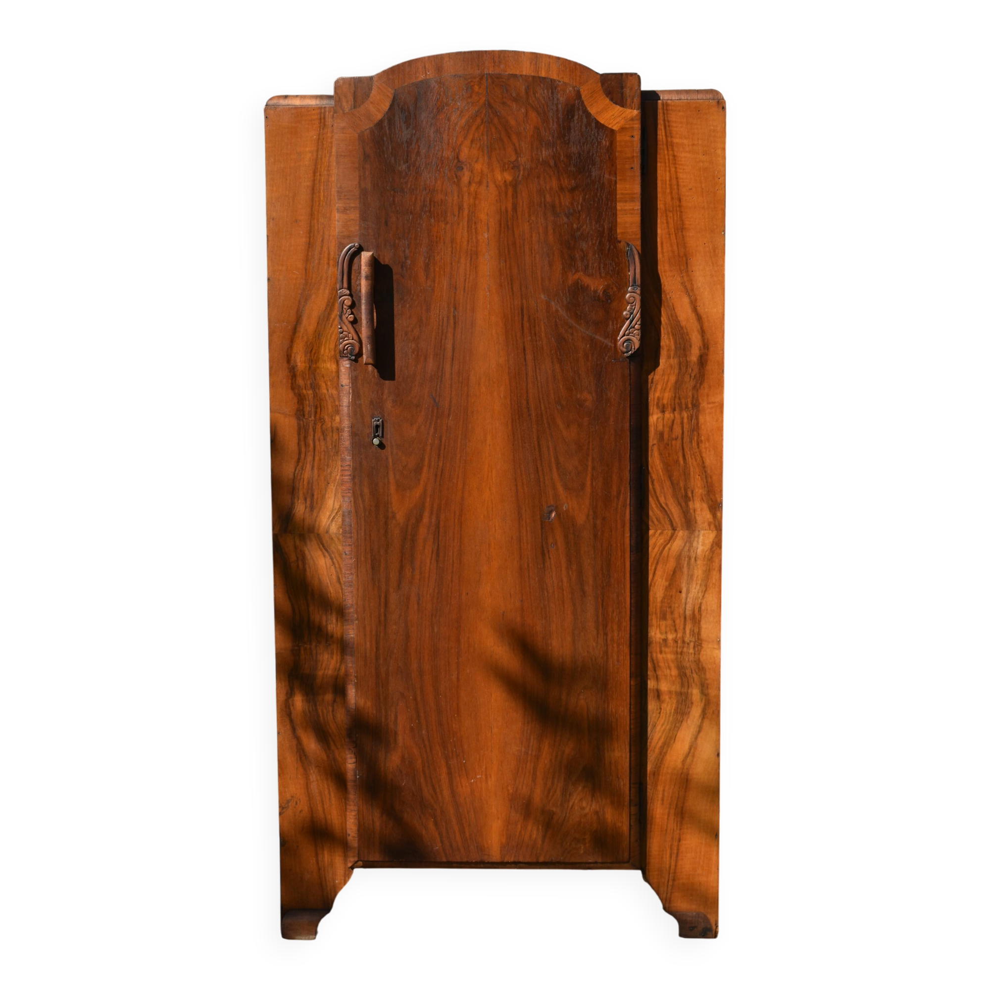 Small Art Deco compartmentalized cabinet