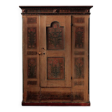 Armoire bavaroise peinte en pin massif – XVIIIᵉ siècle