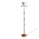 Italian onyx and brass floor lamp