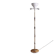 Italian onyx and brass floor lamp