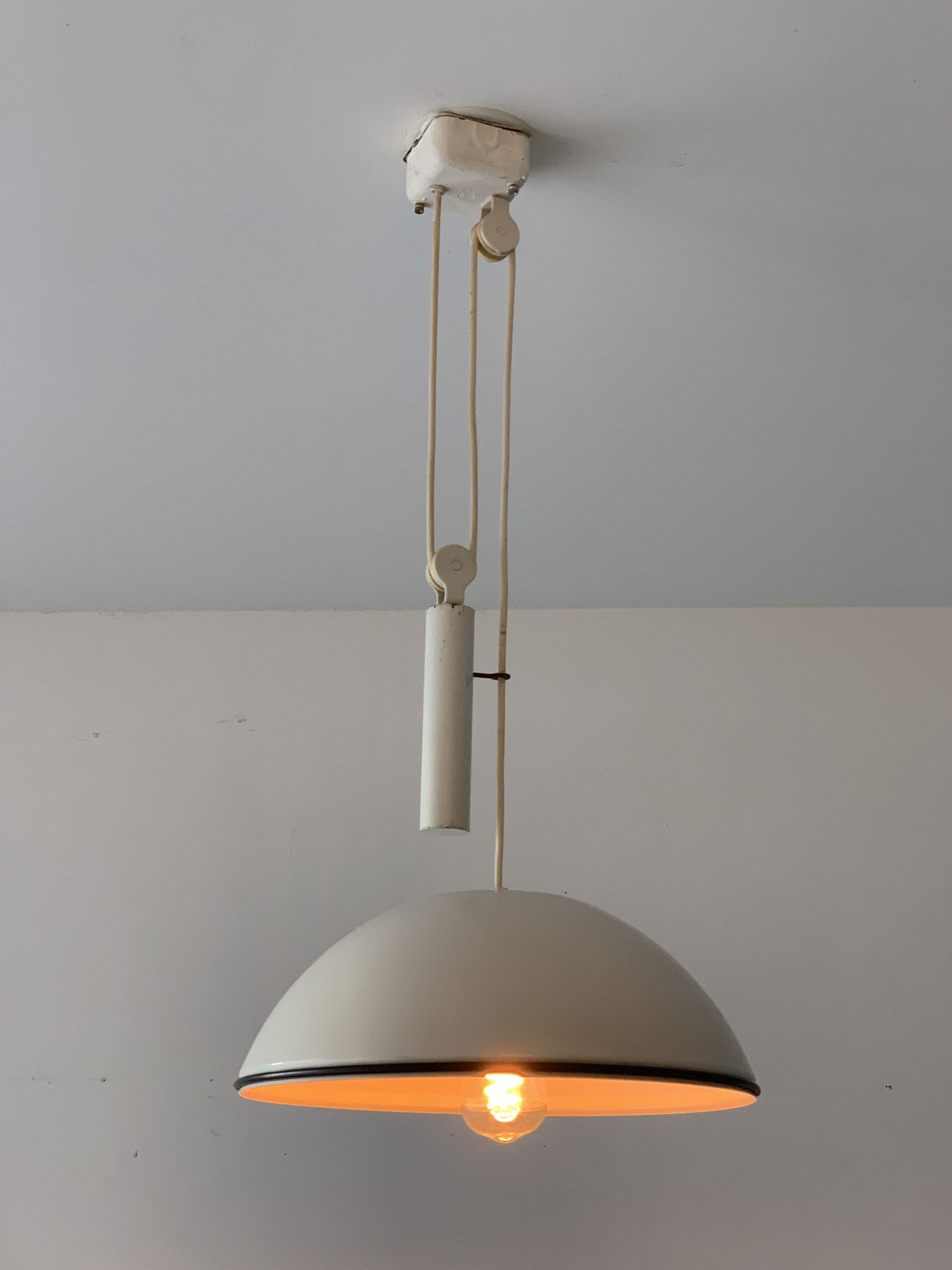 Suspension against counterweight Relemme, Achille Castiglioni for Flos Italy