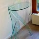 Table d’appoint en verre Fiam Italia 'Grillo' par Vittorio Livi, vers les années 1980