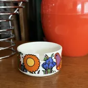 Vintage ceramic ashtray with "Acapulco" pattern – Villeroy & Boch