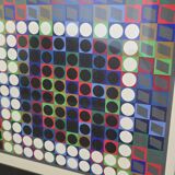 Victor Vasarely (1906-1997) - Kinetic Composition - Signed silkscreen print