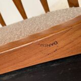 2 chaises en chêne Eva par Niels Koefoed 1960