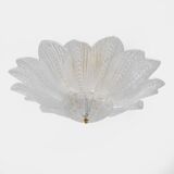 Mid-Century Modern “Margherita” Murano Glass Ceiling Light