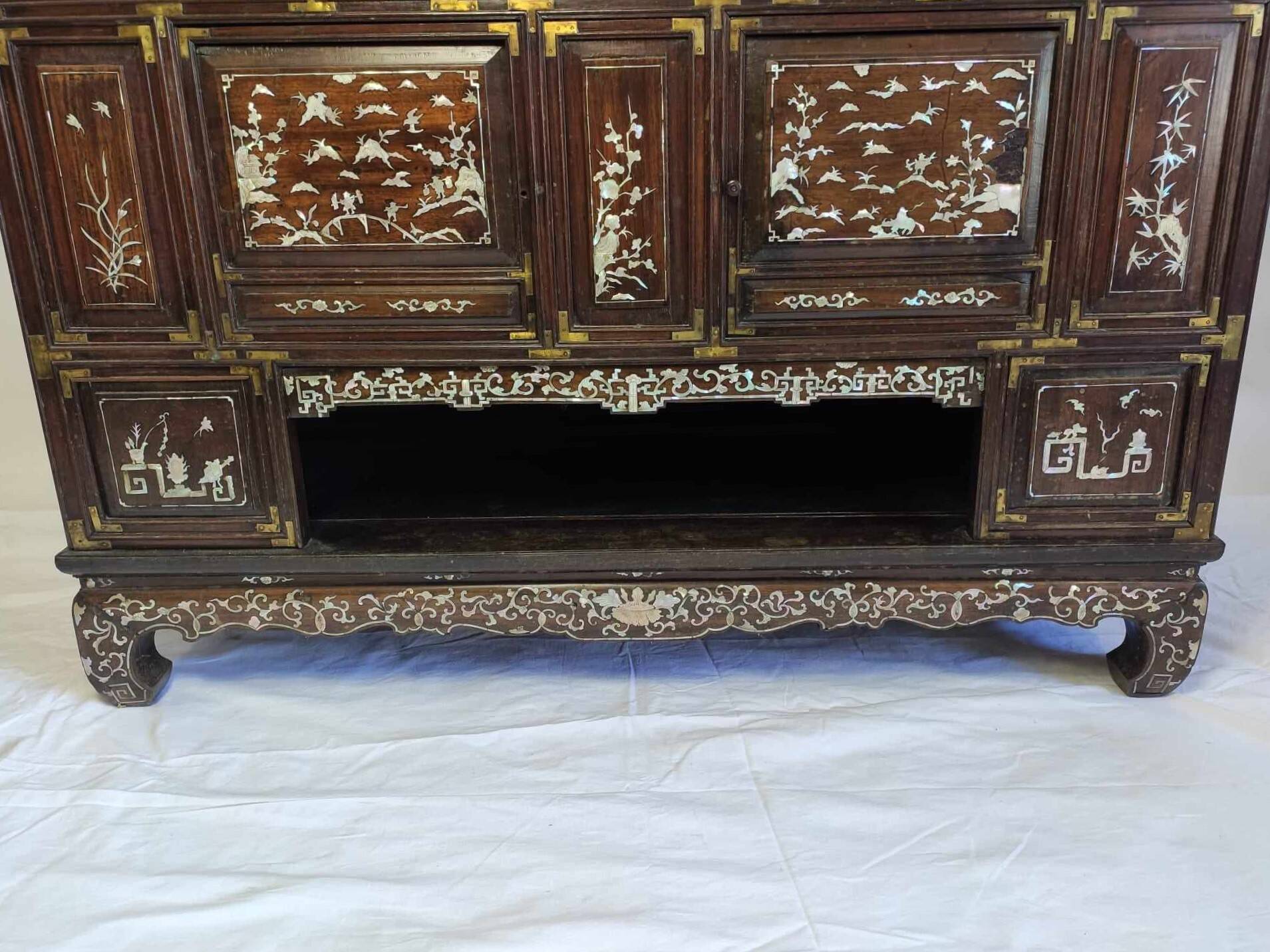 19th Century Indochinese Cabinet