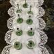 9 Alsace Cristalline wine glasses, dimensions: height - 17cm - diameter - 7cm -