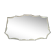 Bevelled wall mirror 60x36cm