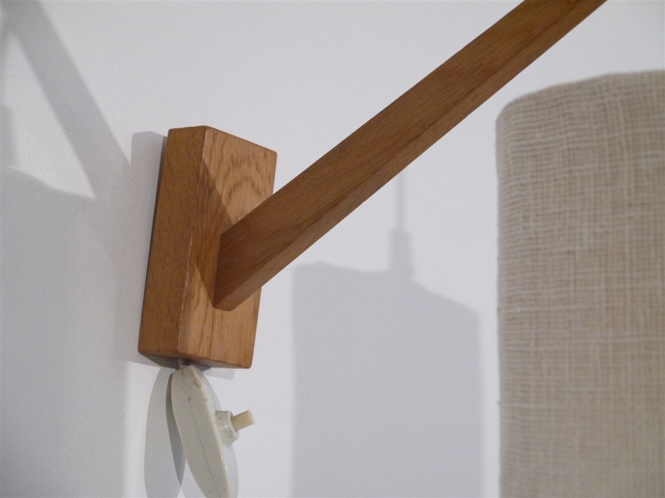 Small wall lamp vintage Scandinavian 1960