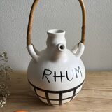 Lili Voltz Vintage Ceramic Rum Bottle