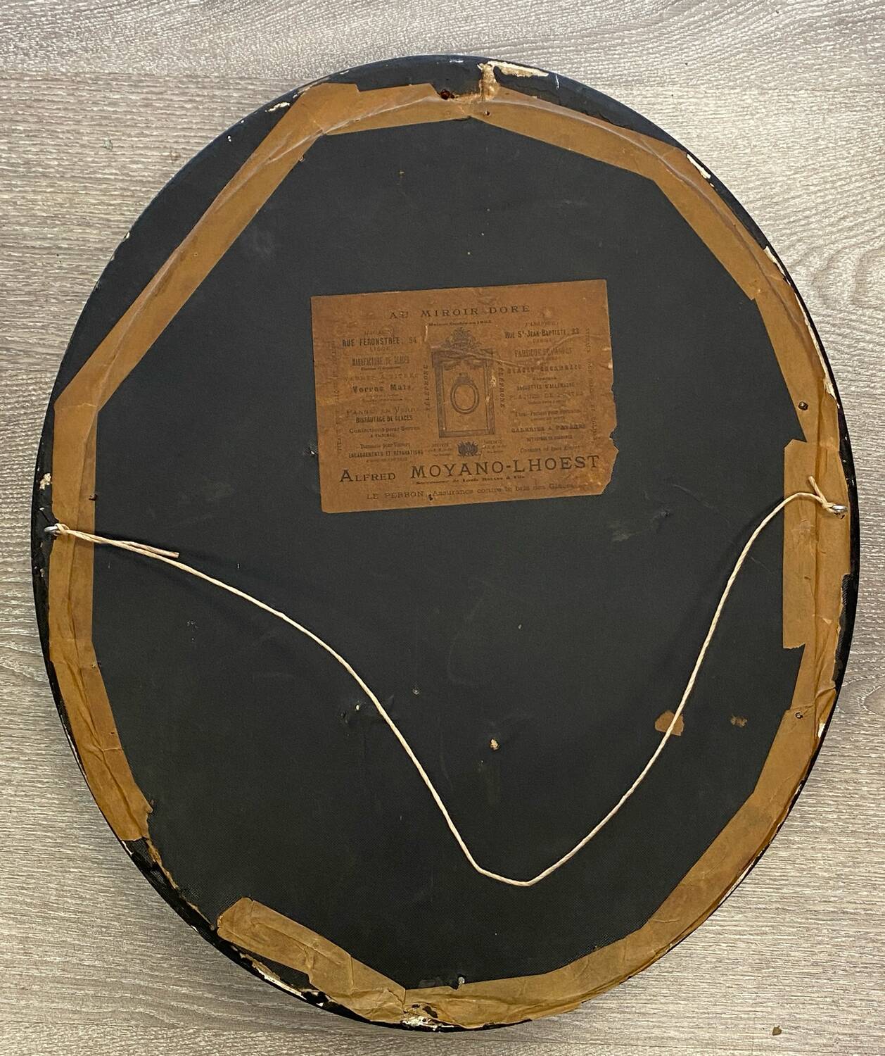 Oval Convex Mirror called Witch Mirror