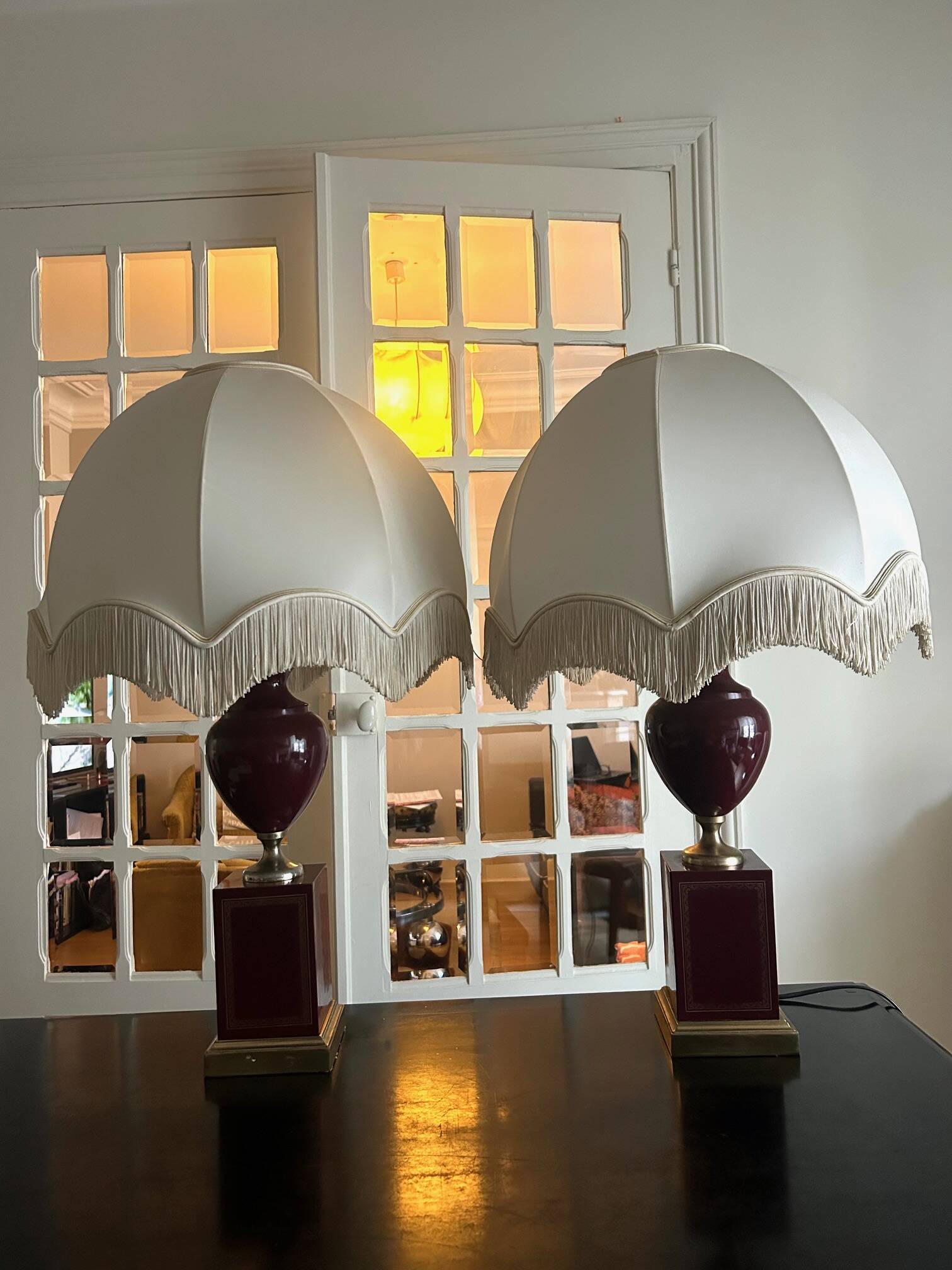 paire de lampes années 70