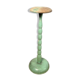 Old green hat holder
