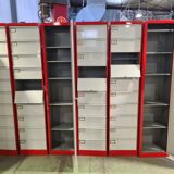 Metal cabinet with flaps and doors (90s)