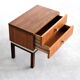 Vintage bedside table | chest of drawers | 60s | teak