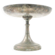 Art Deco pedestal fruit bowl, silver-plated pewter, Germany, 1930s