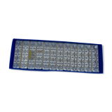 12 porte couteau cristal taillé pointe diamant