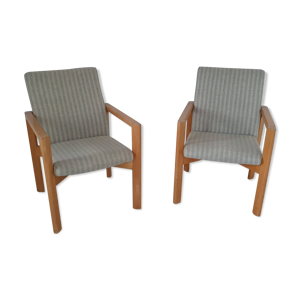 Paire de fauteuils de