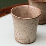 Stoneware service, pottery from Bois de Laud