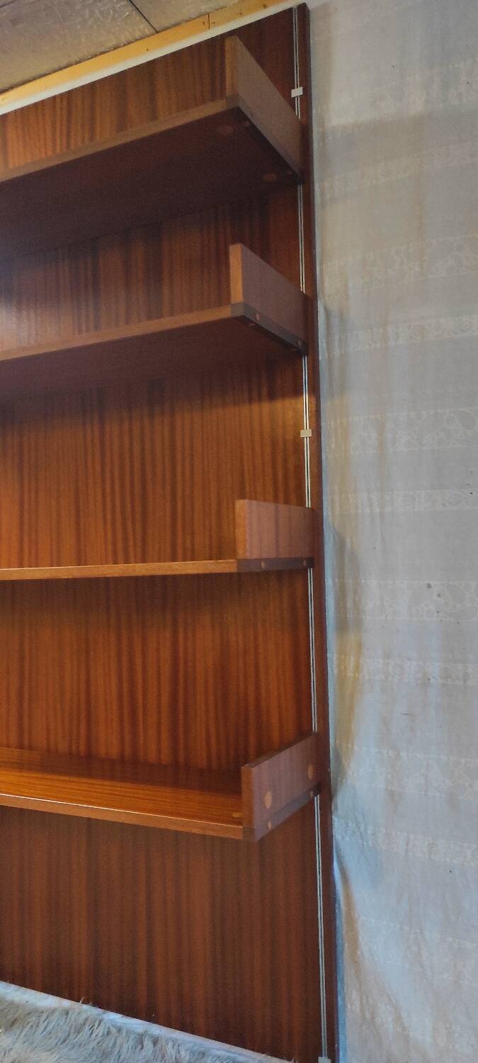 Hanging wall bookcase - mid 20th century