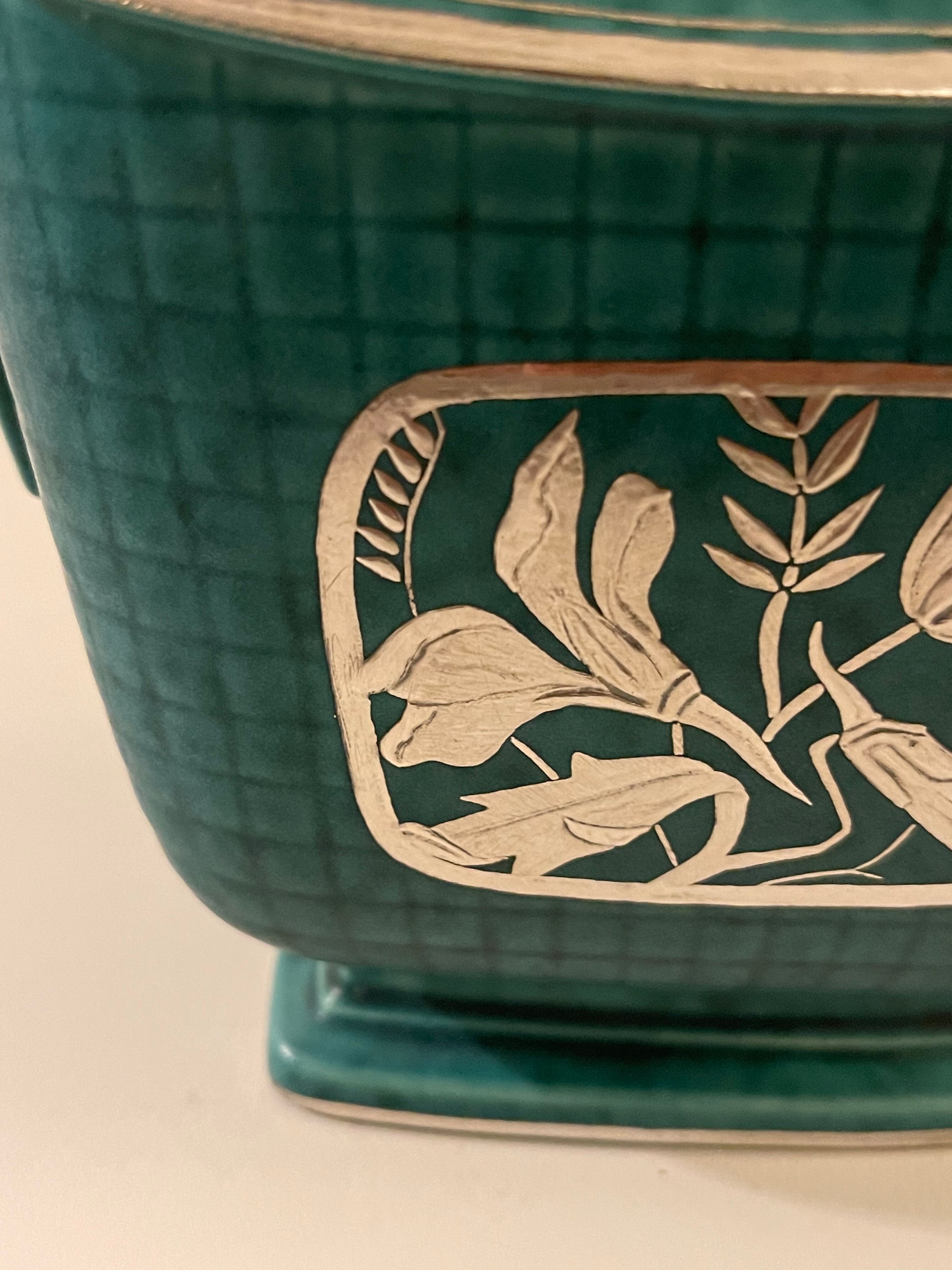 Wilhelm Kage Argenta Vase for Gustavsberg