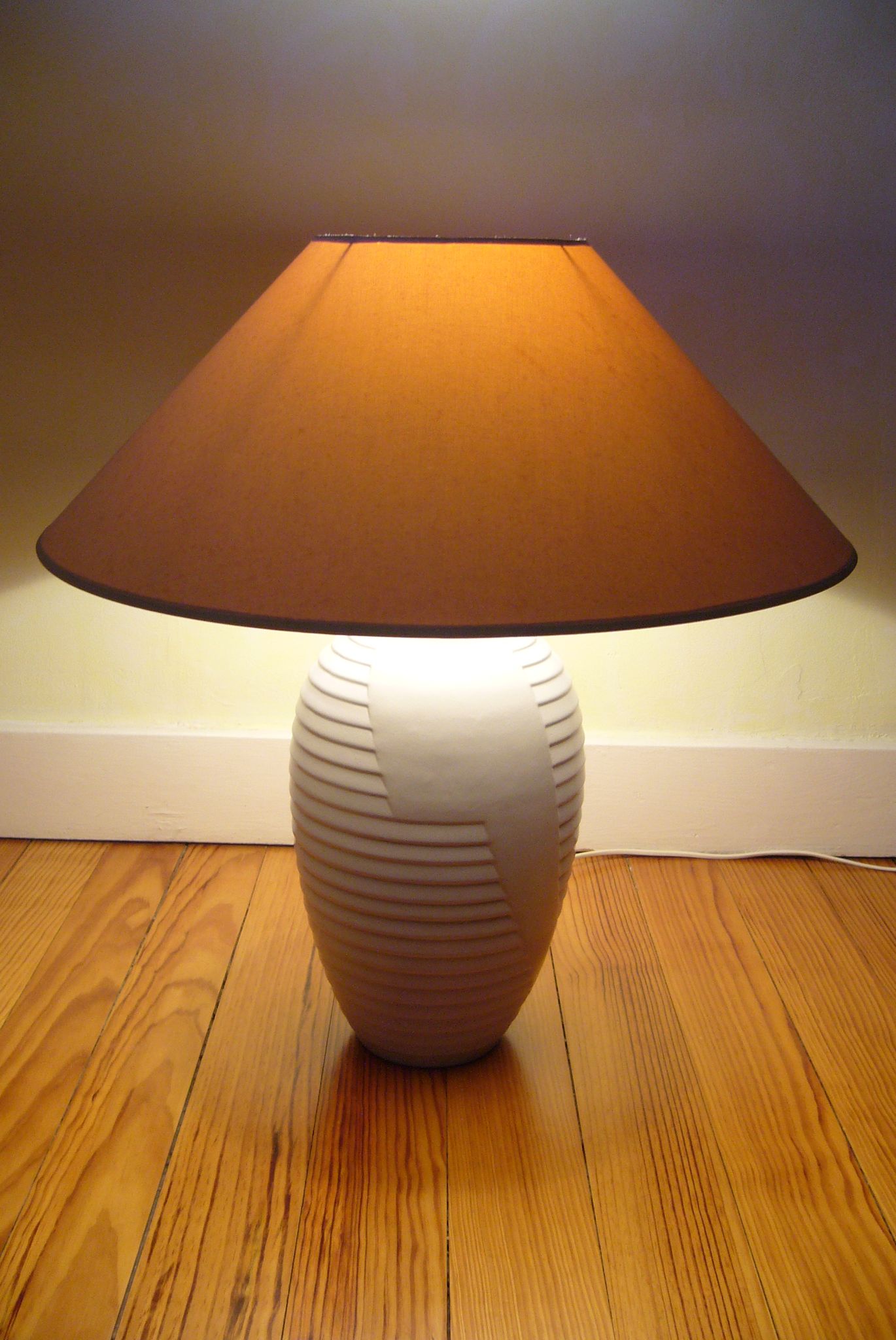 Paire de pieds de lampes Deschuytener esprit Arts Déco