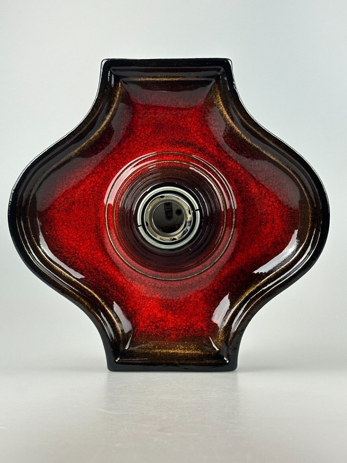 60s 70s Lamp Light Wall Lamp Ceramic Mid Century Space Age Design