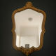 Miroir baroque doré