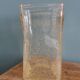 Bubble glass vase