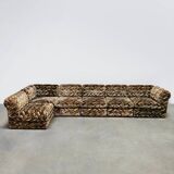 Vintage design modular sofa 'Geometric dessin'