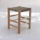 tabouret de bas vintage maroccan