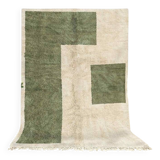 Tapis vert en laine 150cmx250cm