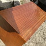 Scandinavian design commodity in vintage teak 1970