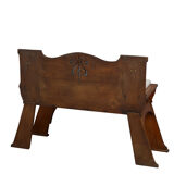 Arts And Crafts oak hall bench