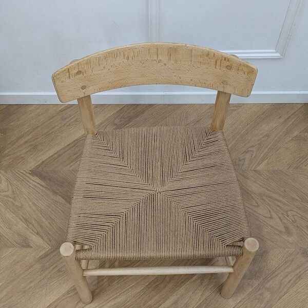 Chaise scandinave vintage modèle J39 Folkestol