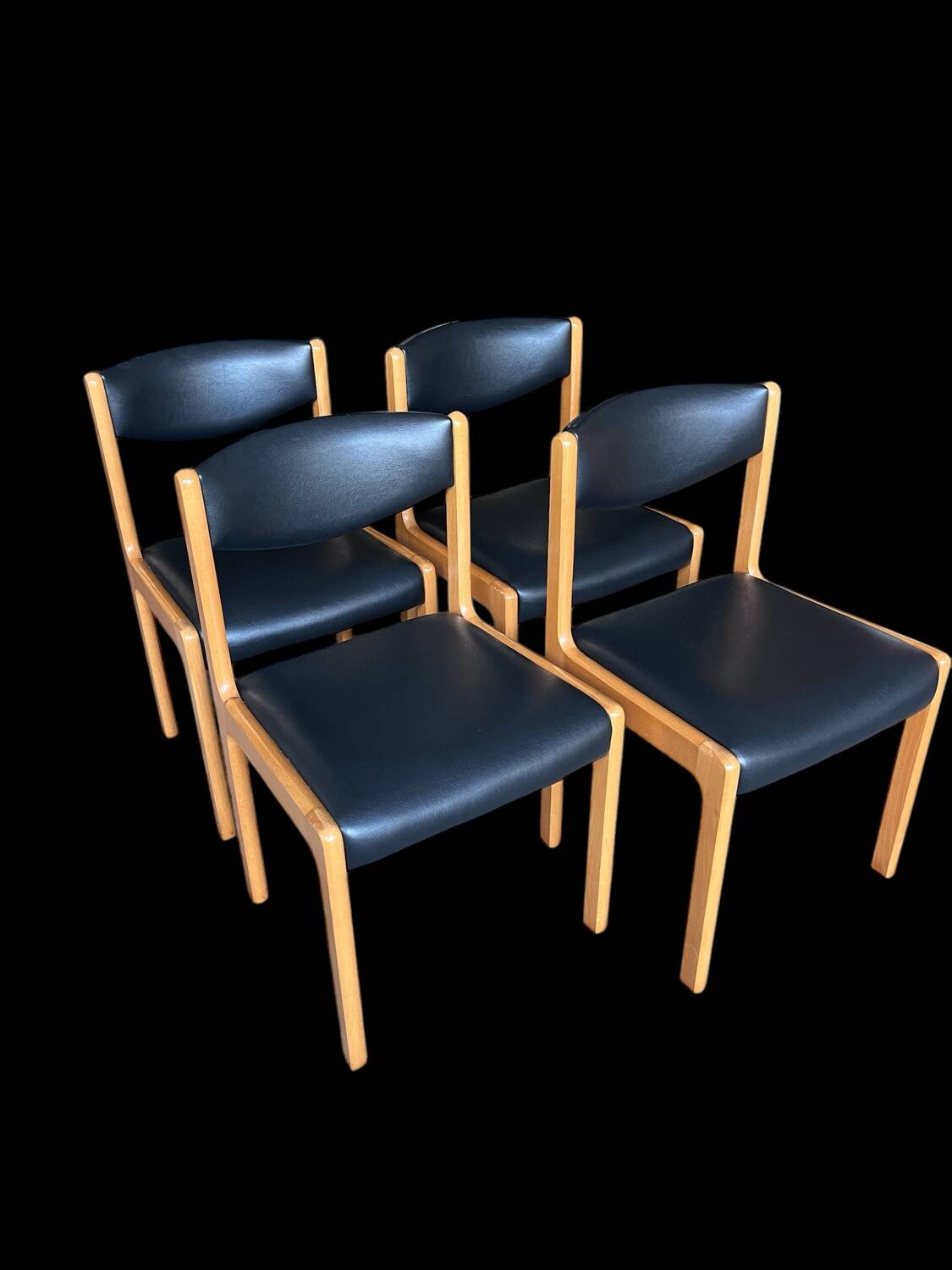 4 vintage chairs